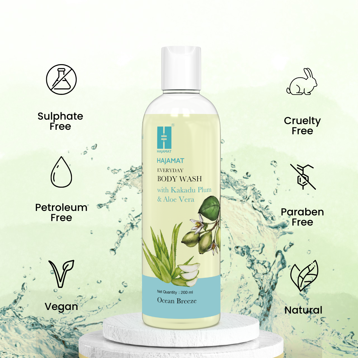 Hajamat Everyday Body Wash with Kakadu Plum & Aloe Vera