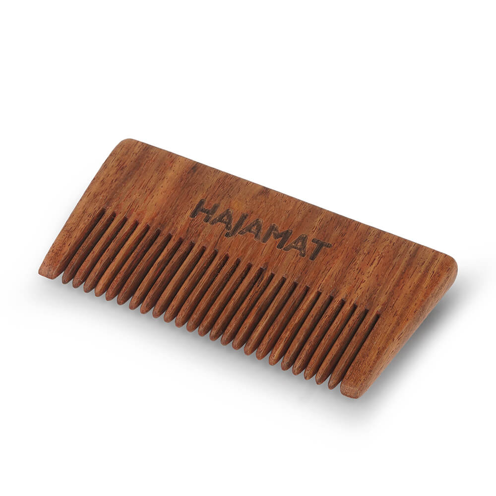 Hajamat Handmade Wooden Beard Comb