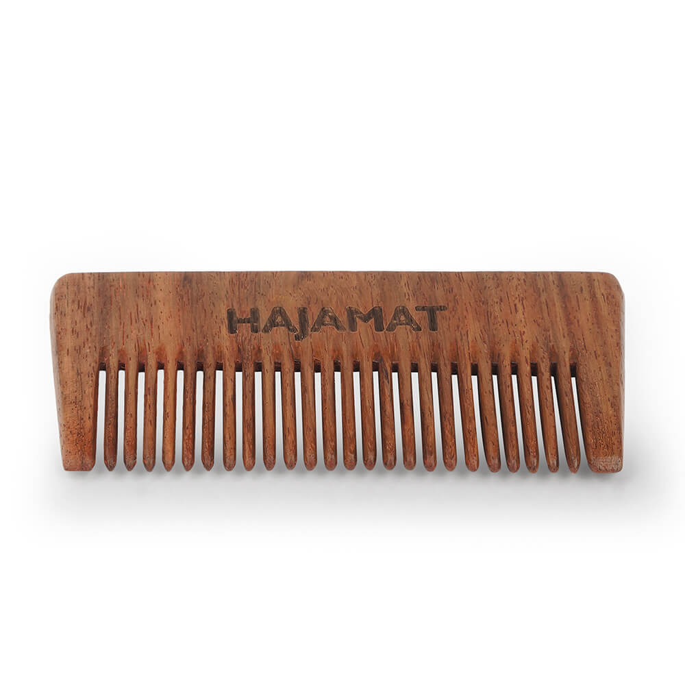 Hajamat Handmade Wooden Beard Comb