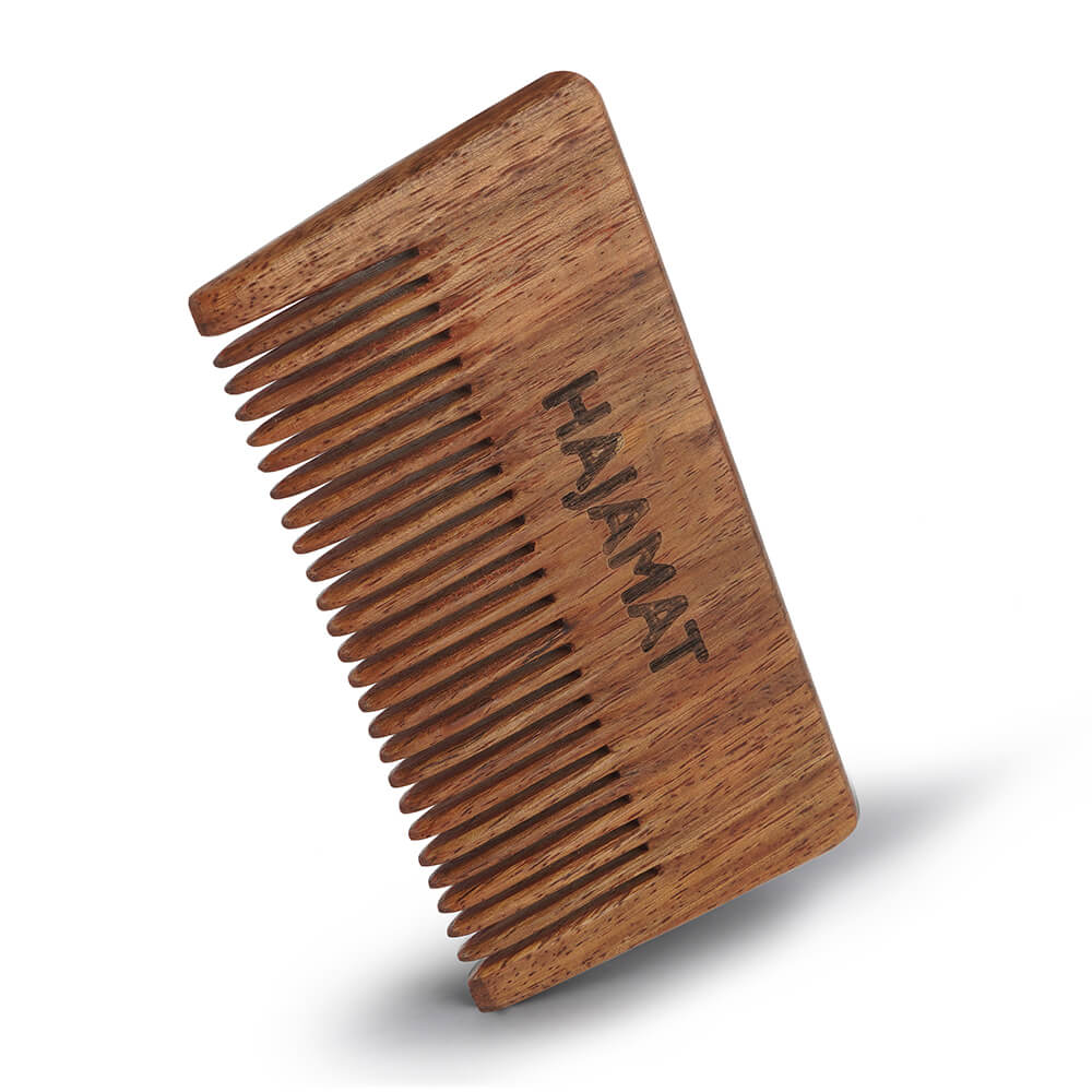 Hajamat Handmade Wooden Beard Comb